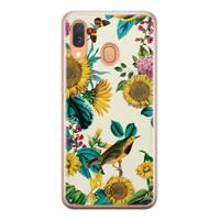 Samsung Galaxy A40 siliconen hoesje - Sunflowers - thumbnail