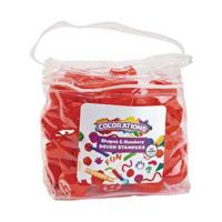 Colorations - vormen & cijfers klei stempels, 26dlg. - thumbnail