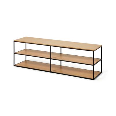 Kave Home TV-meubel 'Yoana' Eikenhout, 160cm, kleur Zwart