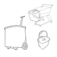 Reisenthel Carrycruiser Frame-Twist Sky Rose - thumbnail