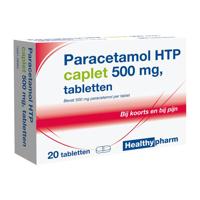 Healthypharm Paracetamol 500mg Caplet 20st - thumbnail