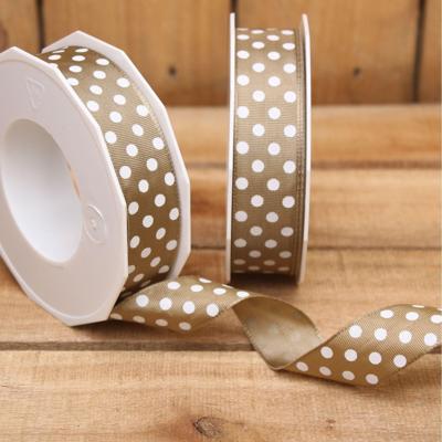 Bonbon doosjes - Chocolade doosje - Polka dot bruin 105 - 1 stuks