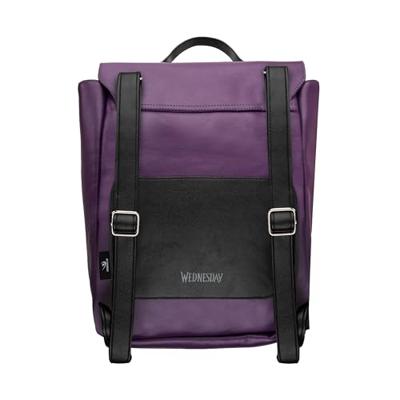 Wednesday Backpack Nevermore Academy Purple