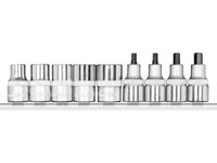 Gedore Dopsleutelschroevendraaier 1/2” | + Rail | 9-dlg - 3301872 - thumbnail