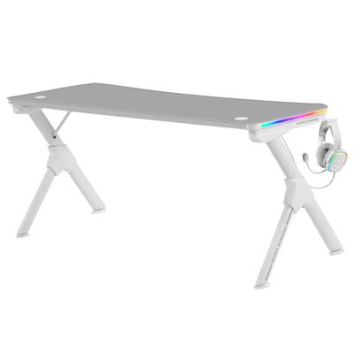 Bureau Mars Gaming MGDXLRGBW LED RGB Wit Staal 160 x 60 cm - thumbnail
