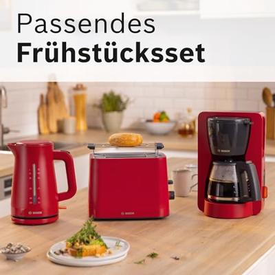Bosch Kompakt Toaster MyMoment, rot Broodrooster Rood