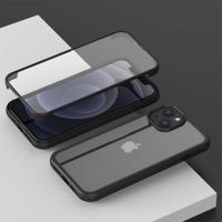 Valenta Tempered Glass Full Cover Bumper Case Apple iPhone 14 Plus Black - thumbnail
