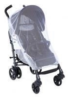 CHICCO universeel muskietennet voor kinderwagen wit - thumbnail