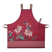 Pip Studio Flower Festival Schort - Donkerroze - thumbnail