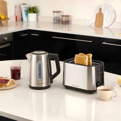 Waterkoker Russell Hobbs Zwart Roestvrij staal 2400 W 1,7 L
