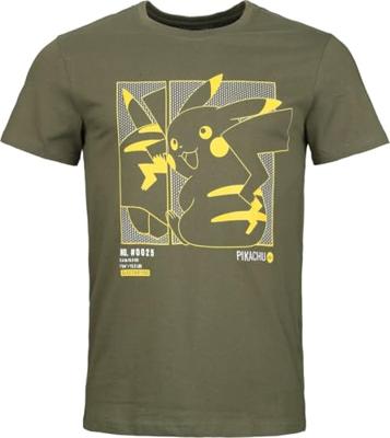 Pokémon - Green Pikachu Men's Short Sleeved T-shirt