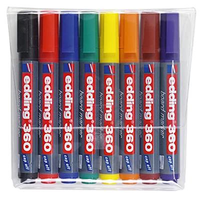 Whiteboardmarker edding 360 rond 1.5-3mm assorti 8 stuks