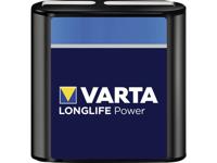 Platte batterij (4,5V) Varta LONGLIFE Power 4.5V Bli 1 Alkaline 6100 mAh 1 stuk(s) - thumbnail