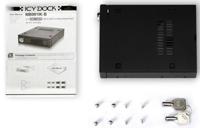 Icy Dock MB991IK-B drive bay panel 2.5" Opslagschijflade Zwart - thumbnail