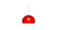 Kartell Fly Hanglamp Rood - thumbnail