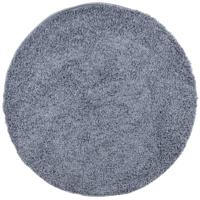 VidaXL Vloerkleed pamplona shaggy hoogpolig modern ø 240 cm blauw - thumbnail