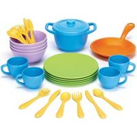 Green Toys Kook en diner set - gerecycled - thumbnail