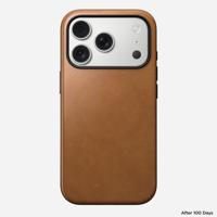 Nomad Modern lederen hoesje iPhone 17 Pro - English Tan - thumbnail