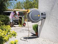 Hozelock 2597 Flowmax Auto Reel Muurhaspel met 30 m slang Slanghaspel - thumbnail