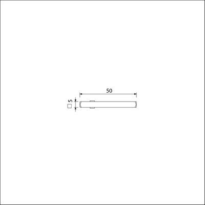 AMI Vierkant Wc-Stift 5X50 Mm - 900475