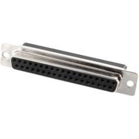 econ connect BU37CR D-sub female connector 180 ° Aantal polen: 37 Crimpen 1 stuk(s) - thumbnail