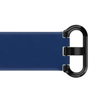 Hama Fitbit Horlogebandje, 22 mm, verstelbare reservearmband voor smartwatch Fitbit Charge 3, Charge 4, Sense, Sense 2, Fitbit armband om te vervangen, wisselarmband van TPU, roestvrij stalen gesp, blauw - thumbnail