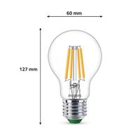 Philips LED 929003622701 LED-lamp Energielabel A (A - G) E27 Peer 2.3 W = 40 W Warmwit (Ø x l) 60 mm x 105 mm 1 stuk(s) - thumbnail