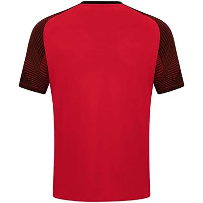 JAKO 6122 T-Shirt Performance - Rood/Zwart - M