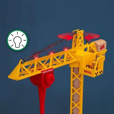 BRIO Construction Crane with Lights BRIO Construction Crane with Lights