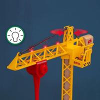 BRIO Construction Crane with Lights - thumbnail