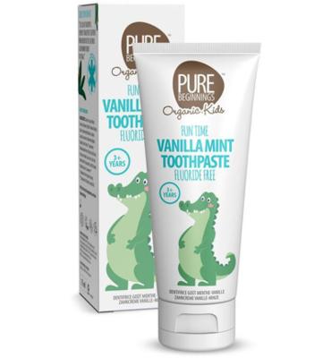 Pure Beginnings Vanilla mint toothpaste xylitol 75 Milliliter Pure Beginnings Vanilla mint toothpaste xylitol 75 Milliliter
