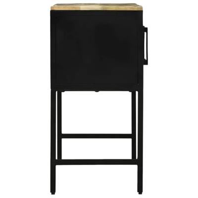 Wandtafel met lade Bruin 100 x 35 x 70 cm massief mangohout