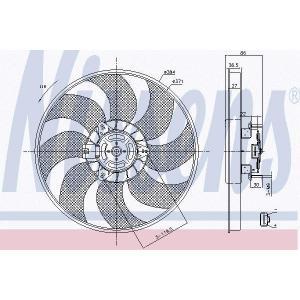 Koelventilator 85779