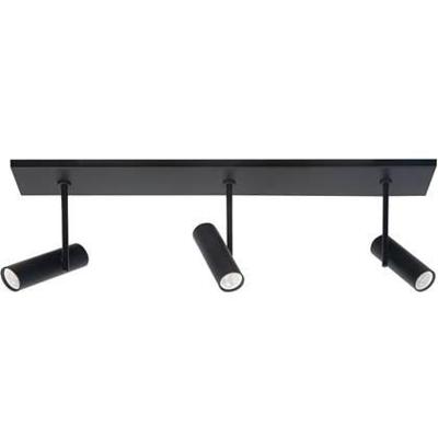Highlight Zwarte spotTrend 3-lichts recht - S7535.01
