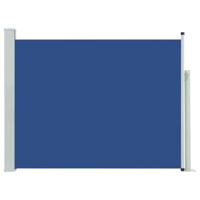 VidaXL Tuinscherm uittrekbaar 140x500 cm blauw - thumbnail