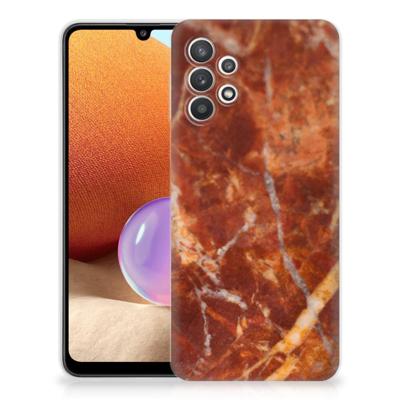 Samsung Galaxy A32 4G | A32 5G Enterprise Editie | TPU | Siliconen hoesje | Marmer Bruin Samsung Galaxy A32 4G | A32 5G Enterprise Editie | TPU | Siliconen hoesje | Marmer Bruin