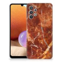 Samsung Galaxy A32 4G | A32 5G Enterprise Editie | TPU | Siliconen hoesje | Marmer Bruin - thumbnail