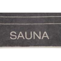 Cawö Cawo Balance Sauna Saunalaken 80x200 anthrazit - thumbnail