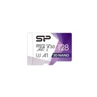 Silicon Power Micro SDHC card Superior Pro 3D-Nano 128GB met adapter - thumbnail