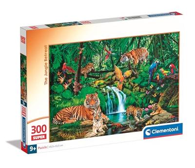 Clementoni legpuzzel super color the jungle retreat, 300st. Clementoni legpuzzel super color the jungle retreat, 300st.