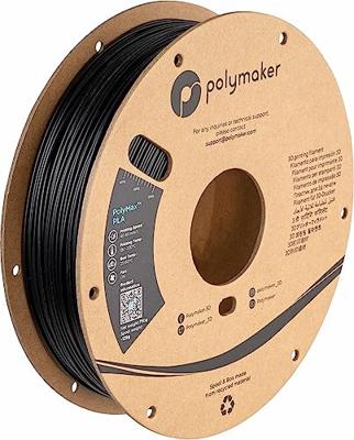 Polymaker PA06001 PolyMAX Tough Filament Tough PLA Hoge stijfheid, Hoge treksterkte, Slagvast 1.75 mm 750 g Zwart 1 stuk(s)