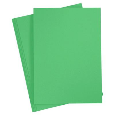 Creativ Company Gekleurd karton gras groen a4, 20 vel