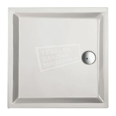 Plieger Liberty douchebak vierkant 100x100x4cm wit 11002030938101