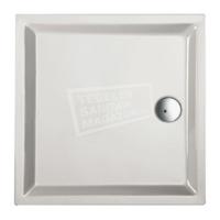Plieger Liberty douchebak vierkant 100x100x4cm wit 11002030938101 - thumbnail