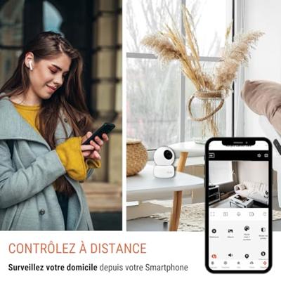 Bewakingscamera - KONYKS - CAMINI 2 - Binnen - Gemotoriseerd - Wifi - Bewegingsdetectie