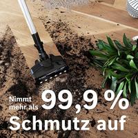Bosch BSS711W steelstofzuiger & elektrische bezem Batterij/Accu Droog Zakloos 0,3 l Zwart, Zilver, Wit - thumbnail