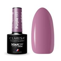 Claresa uv/led gellak 5ml purple 613 savanna vibes - thumbnail