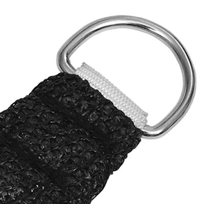 Zonnezeil 160 g/m 2x4,5 m HDPE zwart