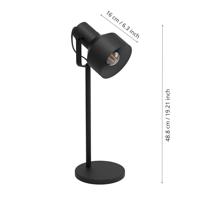 Eglo Zwarte bureaulampCasibare - 99554 - thumbnail