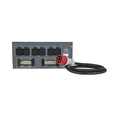 Showtec PSA-32A12M stroomverdeler 32A met multipin